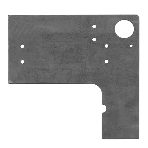 image - rear frame gusset mild steel