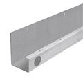 image - blank corner post mild steel no light cut outs
