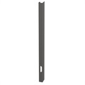 image - stainless steel curb side corner post 1 light cut out