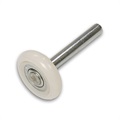 image - whiting door roller 2" nylon - standard